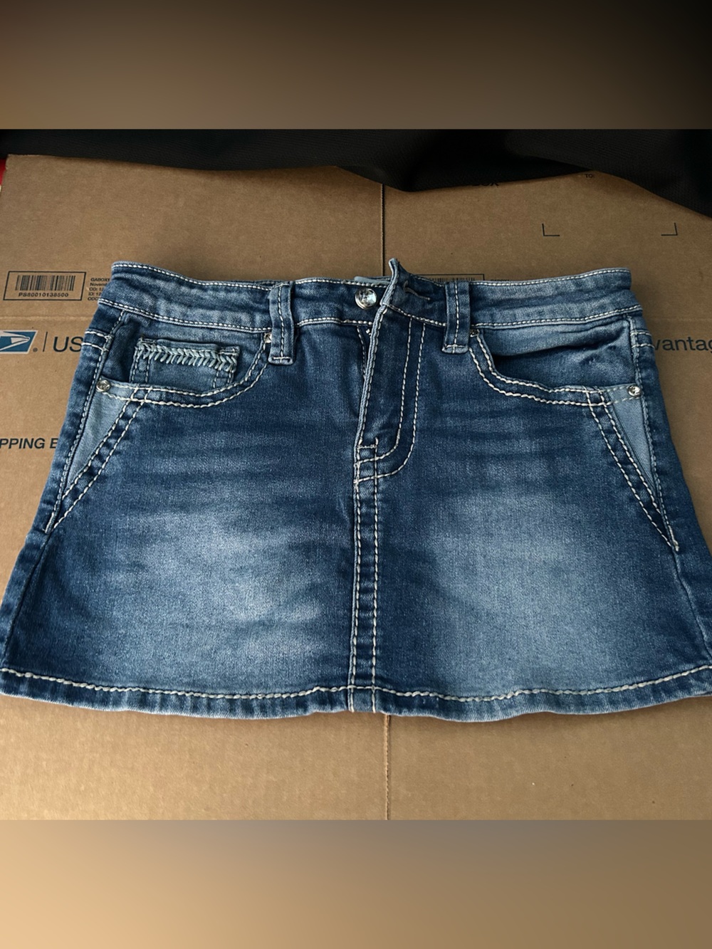 PTCL Ethikal Brand Blue Denim Mini Skirt